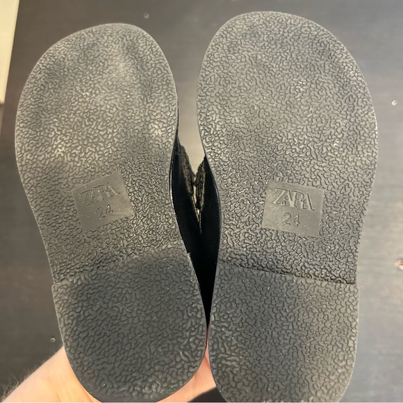 Zara Kids Black Horse-bit Loafers Shoes - Picture 5 of 6